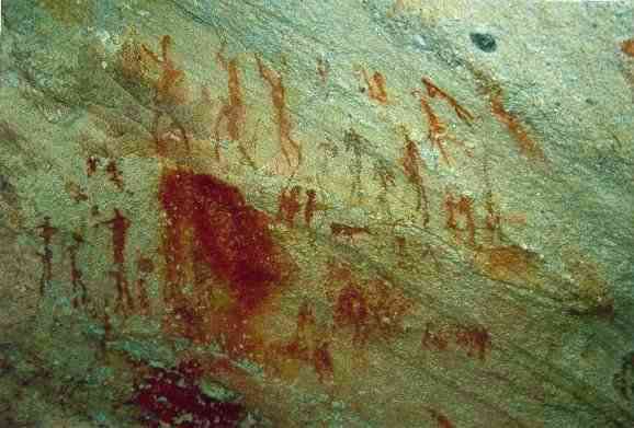Rock-Paintings in the Cederberg, South Africa